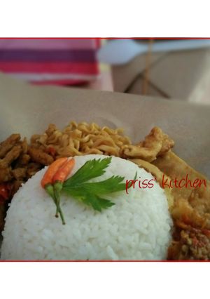 Foto resep Nasi Campur Sederhana