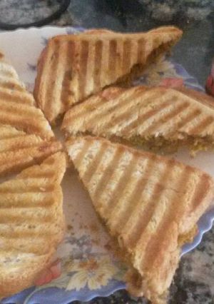 A picture of Grilled Soya Sandwich.