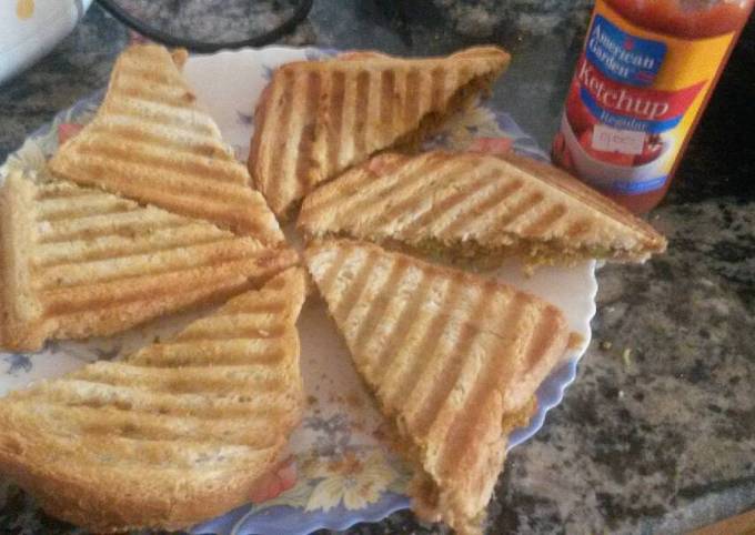 Grilled Soya Sandwich
