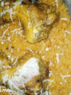 صورة لوصفة ارز في الفرن 🍚🍗