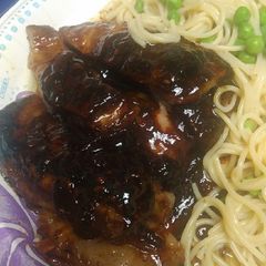 A picture of Marinated Lamb Breast.
