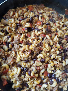 A picture of Chili macaroni.
