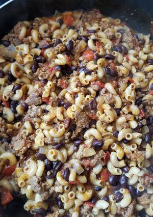 A picture of Chili macaroni.