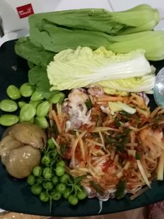Foto resep Som Tam (Salad pepaya muda)