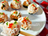 Glutinous rice salmon ball, Gluten Free