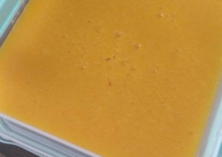 Puré de calabaza, puerro, patata y zanahoria Receta de Amaya MA- Cookpad