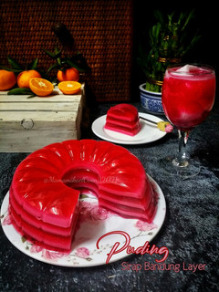 Gambar Puding Sirap Bandung Layer