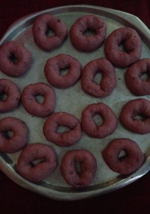 Foto resep Donat Keledek Ungu