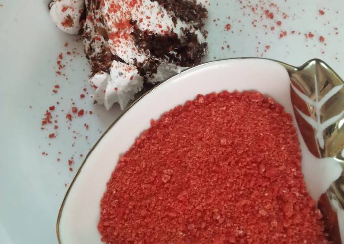 Edible Red Glitter - Bakers Ki Duniya