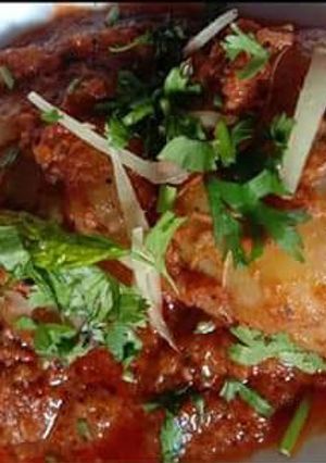 A picture of Chicken 🐓 masalay dar.