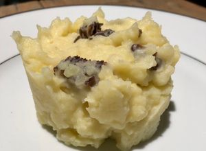Une photo de Écrasée de pommes de terre aux morilles