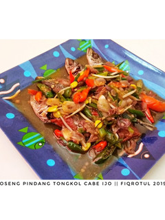 Foto resep Oseng pindang tongkol cabe ijo