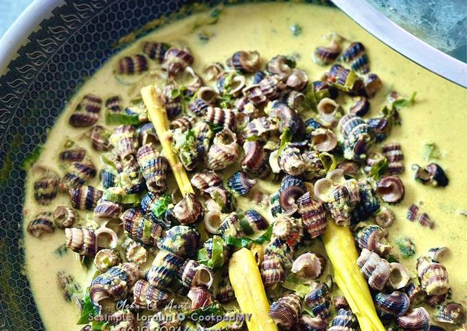 Resipi Siput Sedut Masak Lemak Cili Padi Oleh Sesimple Loralin Cookpad