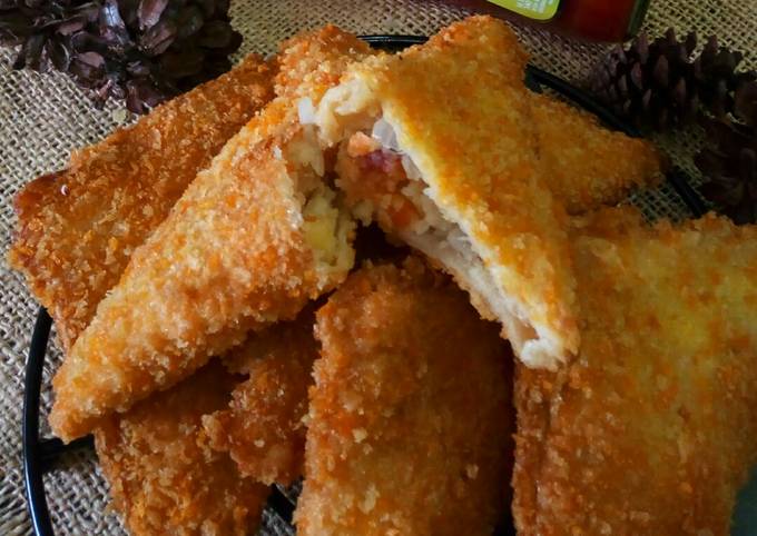 roti tawar goreng ragout - resepenakbgt.com