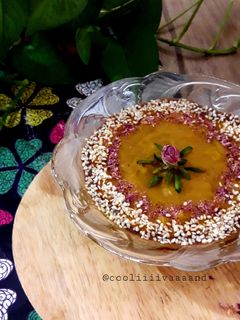 عکسی از دستور کاچی آرد برنج با شیره😋