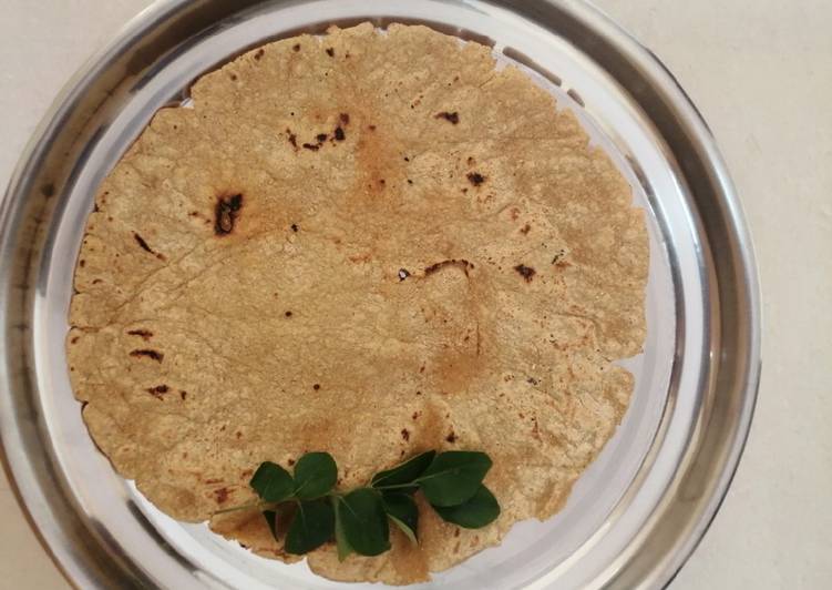 Recipe of Super Quick Homemade Jowar roti