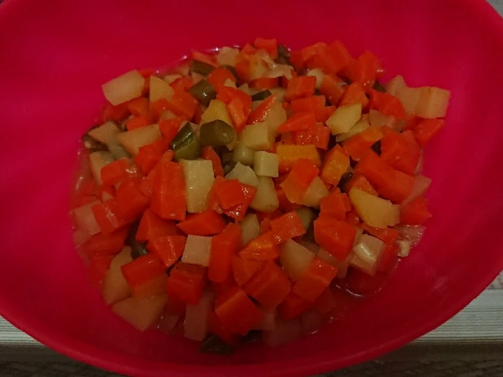 Langkah Gampang Membuat Resep Oseng sayur dadu yang Uenak Anti Ribet, Uenak Banget