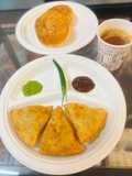 Street-Style Maida Samosa with Potato & Peas
