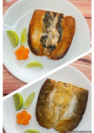 香煎魚肚 的食譜成品照片