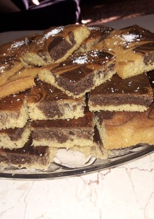 عکسی از دستور کیک زبرا