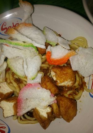 Foto resep Rujak mie