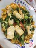 Tofu and Veggie in Oyster Sauce