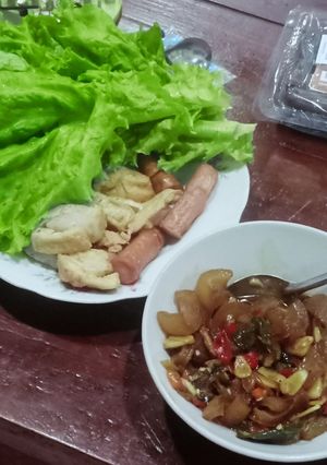 Foto resep Oseng Kikil Huhah