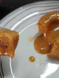 Volcán de dulce de leche