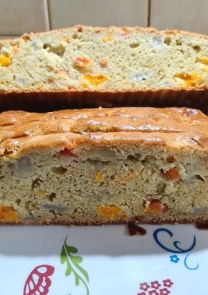 Una foto de Budín húmedo de frutas súper fácil