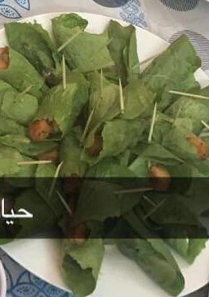 صورة لوصفة لفائف الخس