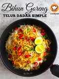 Bihun Goreng Telur Dadar Simple