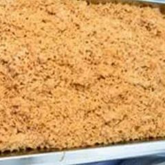 A picture of Turmeric rice.