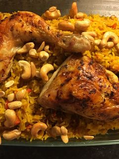 صورة لوصفة كبسة الدجاج