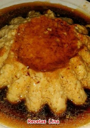 Una foto de Flan de huevo en olla Gm E