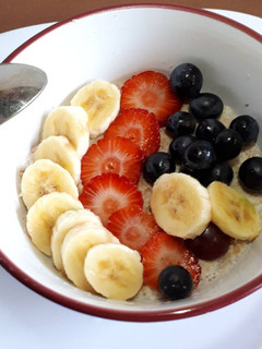 A picture of Oats for breakfast.