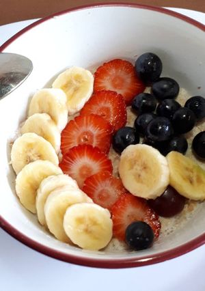 A picture of Oats for breakfast.