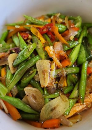 Foto resep Tumis buncis dan wortel