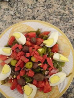 صورة لوصفة سلاطة فلفل وطماطم