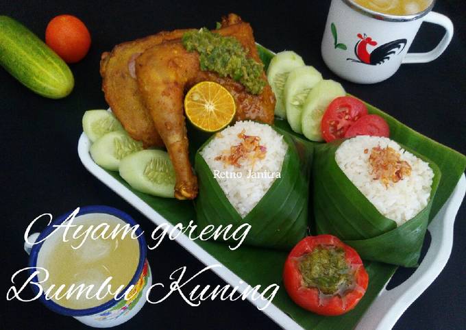 Resep Ayam goreng bumbu kuning oleh Retno Janitra - Cookpad
