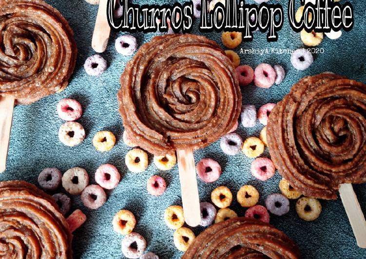 Churros Lollipop Coffee