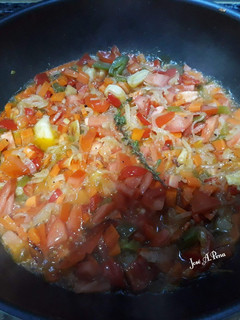 Una foto de Salsa auxiliar para acompañar carnes