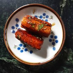 A picture of Salmon Pandan.