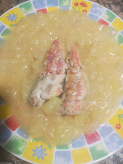 Una foto de Salmonetes a la sidra