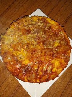 Una foto de Torta de manzana y banana