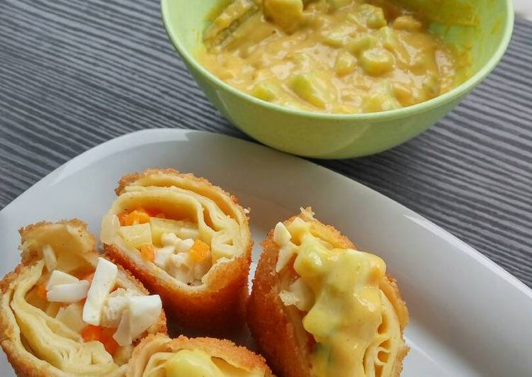 Cara Gampang Menyiapkan Risoles (pr_risolesdkk), Enak Banget