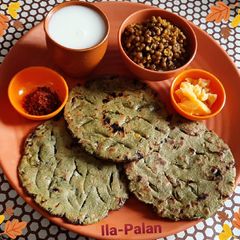 Hariyali Healthy Jowar Rotla A picture of Hariyali Healthy Jowar Rotla.