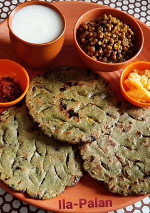 A picture of Hariyali Healthy Jowar Rotla.