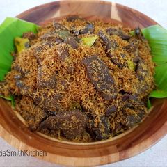 A picture of Serundeng Daging (BEEF SERUNDENG).