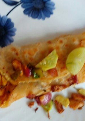A picture of Chicken roll.