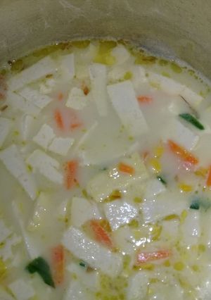 Foto resep Jagung Wortel Tahu Masak Susu